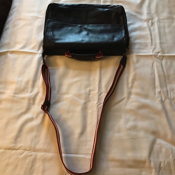 Ballys Brown Leather Satchell - Picture 9 of 12